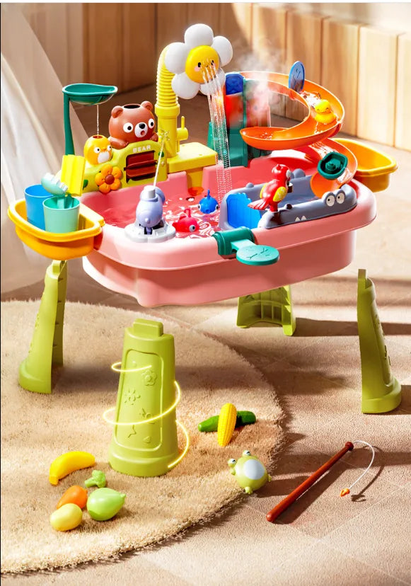Interactive Water Play Table Toy | Kids Outdoor & Indoor Fun