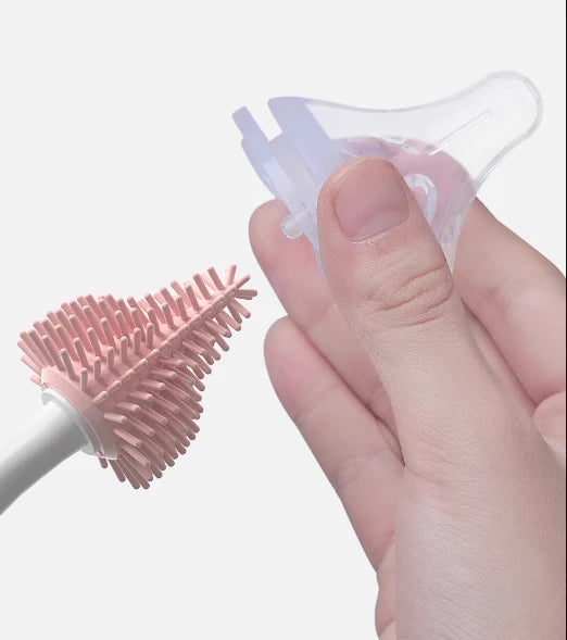 3-Piece Baby Bottle, Cup, Pacifier & Sippy Cup Cleaning Brush Set