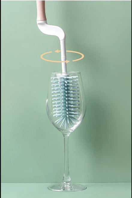 3-Piece Baby Bottle, Cup, Pacifier & Sippy Cup Cleaning Brush Set