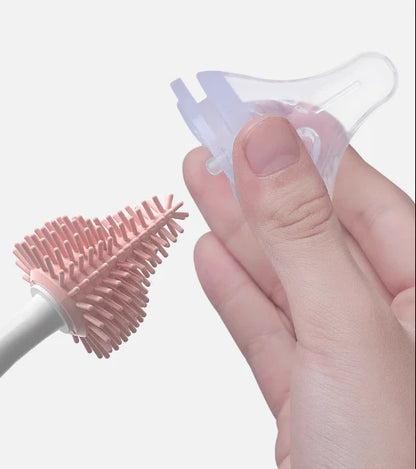 3-Piece Baby Bottle, Cup, Pacifier & Sippy Cup Cleaning Brush Set