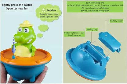 Baby Bath Toys – Crocodile Spray Pool Toy