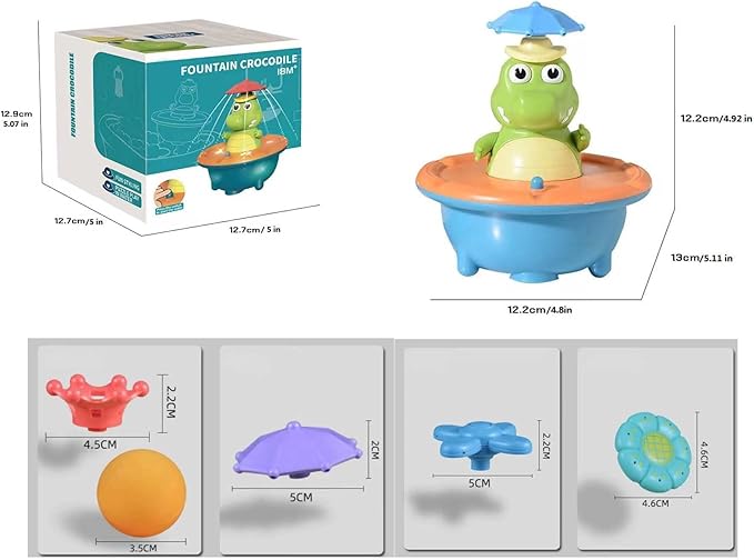 Baby Bath Toys – Crocodile Spray Pool Toy