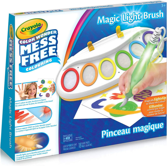 Crayola Magic Light Brush – Kids Mess-Free Painting Set