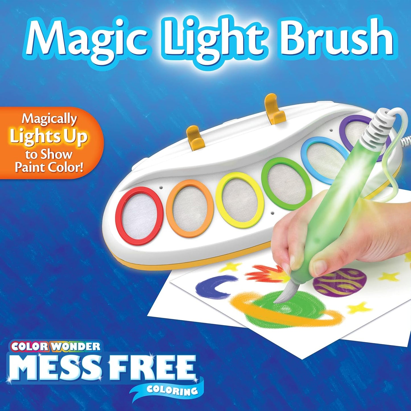 Crayola Magic Light Brush – Kids Mess-Free Painting Set