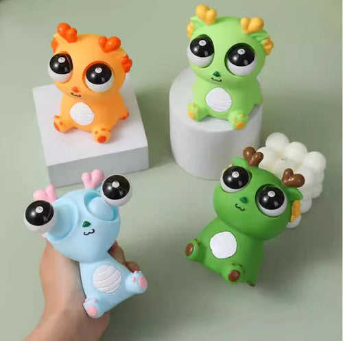 Cute Stress Relief Squeeze Toys | Big-Eyed Animal Squishies