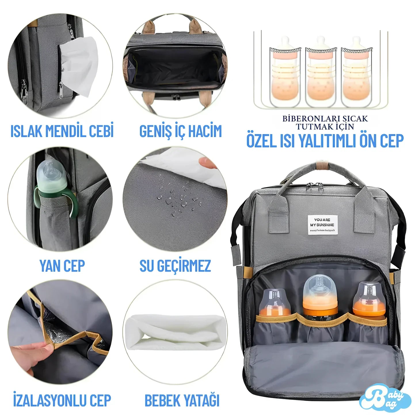 Functional Baby Care Backpack – Multipurpose and Mom-Friendly