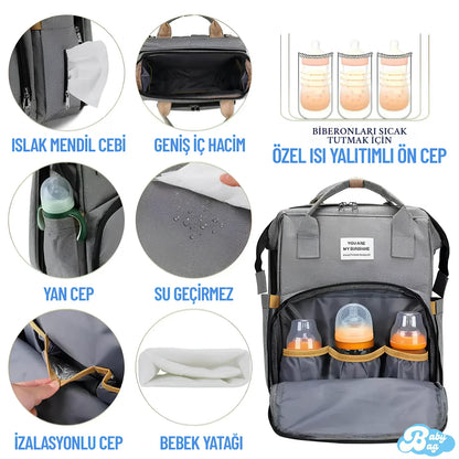 Functional Baby Care Backpack – Multipurpose and Mom-Friendly