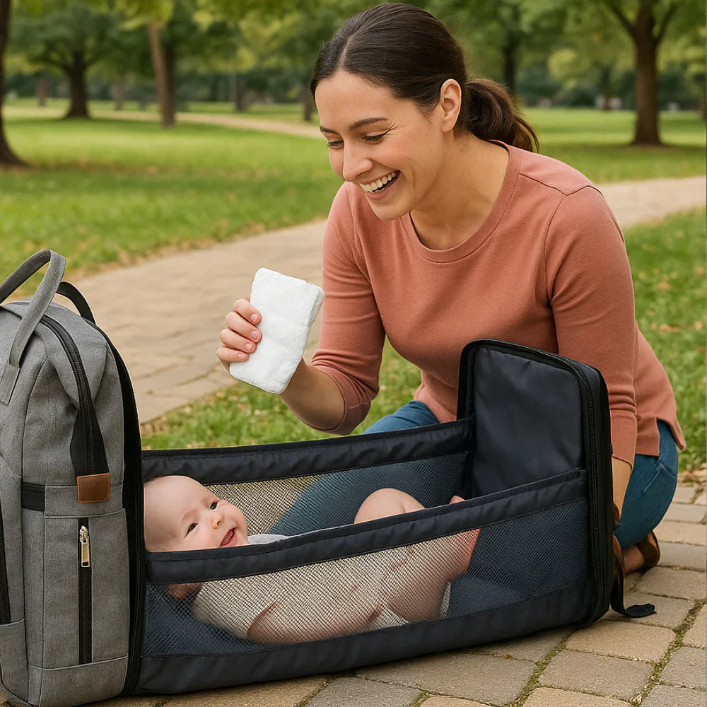 Functional Baby Care Backpack – Multipurpose and Mom-Friendly
