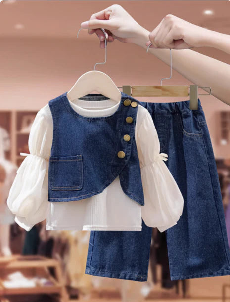 Girls Outfit Set – Loose Fit Clothing (Ages 2-6 Years)