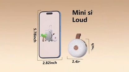 Mini Portable White Noise Machine – 30 Relaxing Sounds for Better Sleep