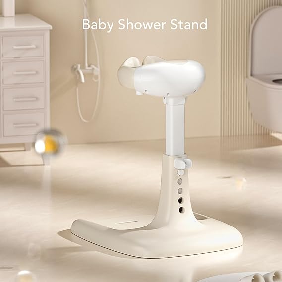 Non-Slip Baby Shower Stand – Adjustable Standing Bath Support