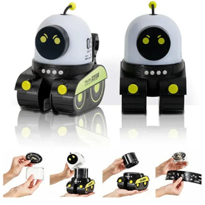 Robot Tasarımlı 3D Projektör Gece Lambası